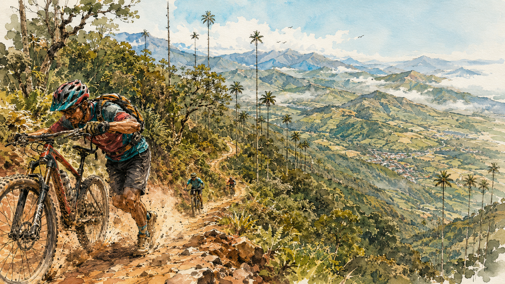 Ruta de ciclismo: Zipacón - Sebastopol - Cachipay - Zipacón