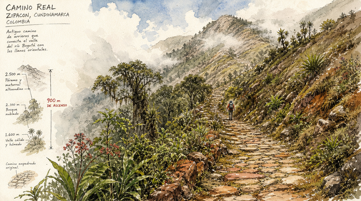 Ruta de senderismo: Cachipay - Nebraska - Zipacón