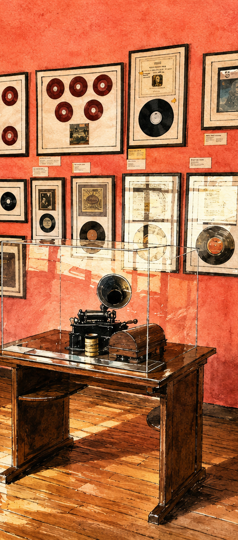 Museo del Disco: Carlos Pinzón Moncaleano
