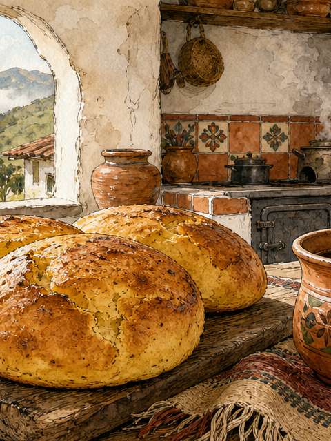 El pan de maíz de Zipacón: sabor de altiplano y tradición artesanal