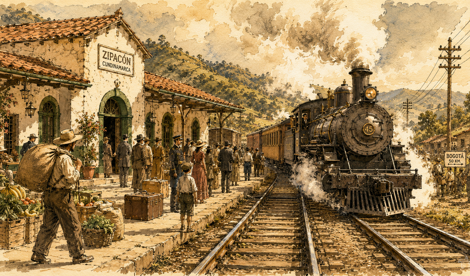 La Era del Ferrocarril en Zipacón