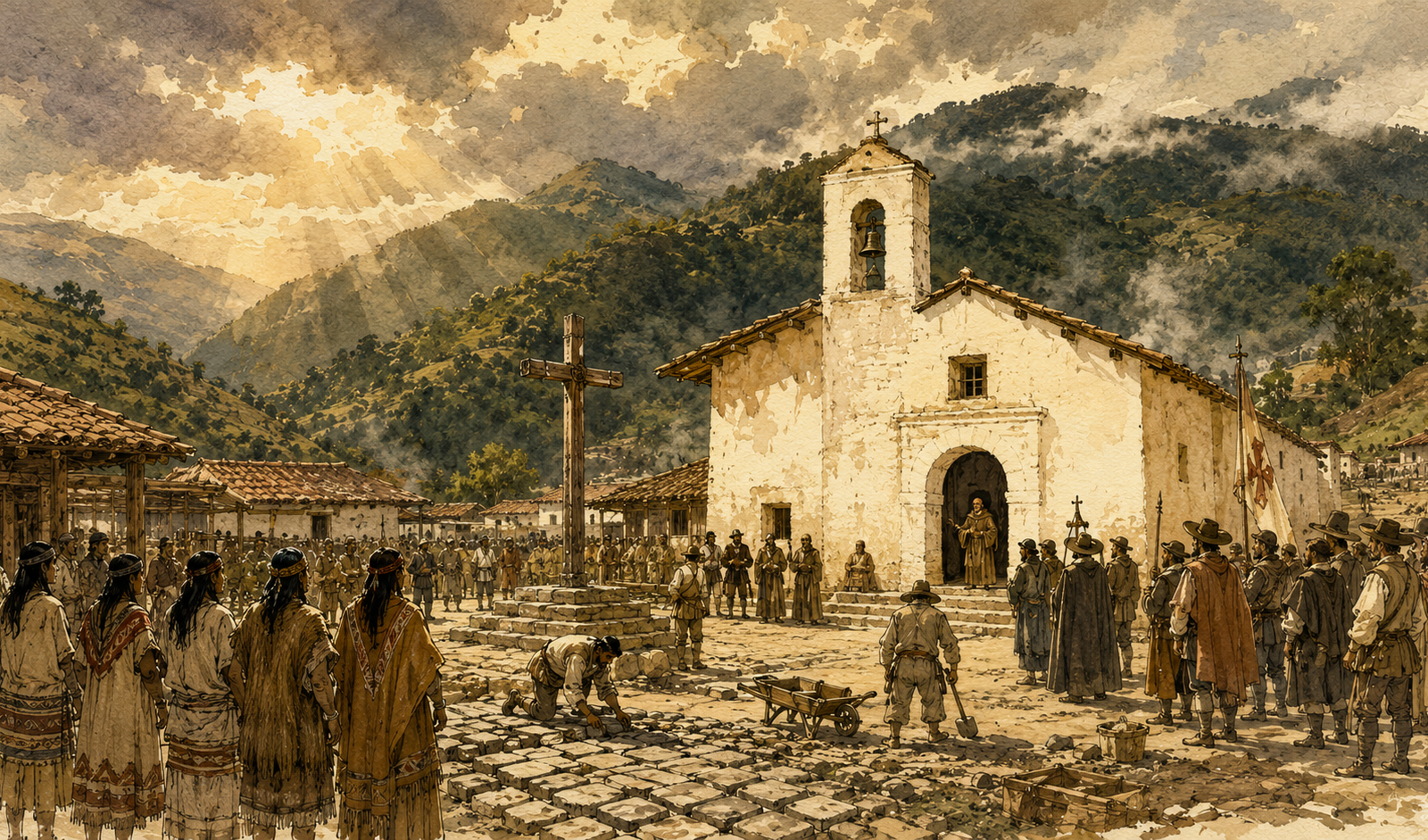 Fundación Colonial de Zipacón: de encomienda a parroquia