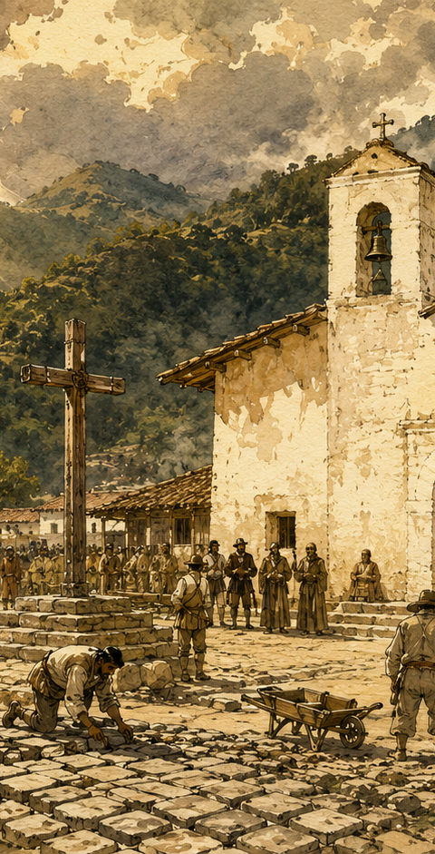 Fundación Colonial de Zipacón: de encomienda a parroquia