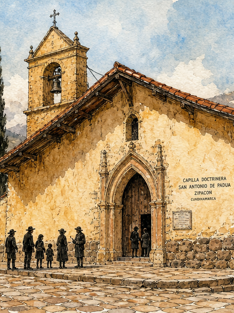 La Capilla Doctrinera de Zipacón: el templo que tardó 172 años en construirse