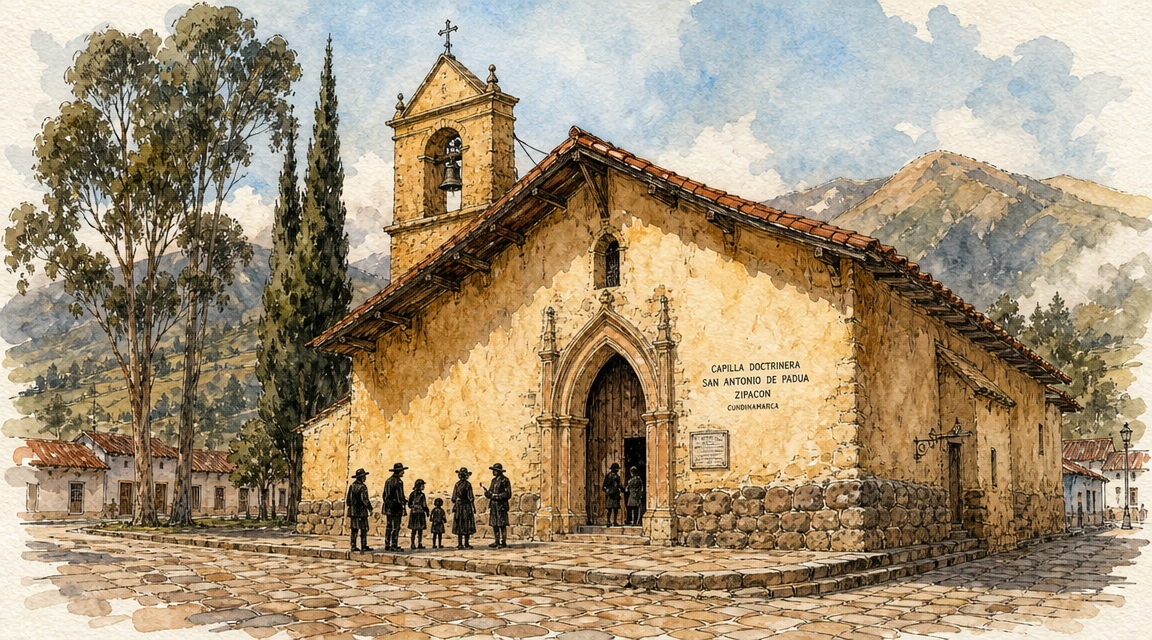 La Capilla Doctrinera de Zipacón: el templo que tardó 172 años en construirse