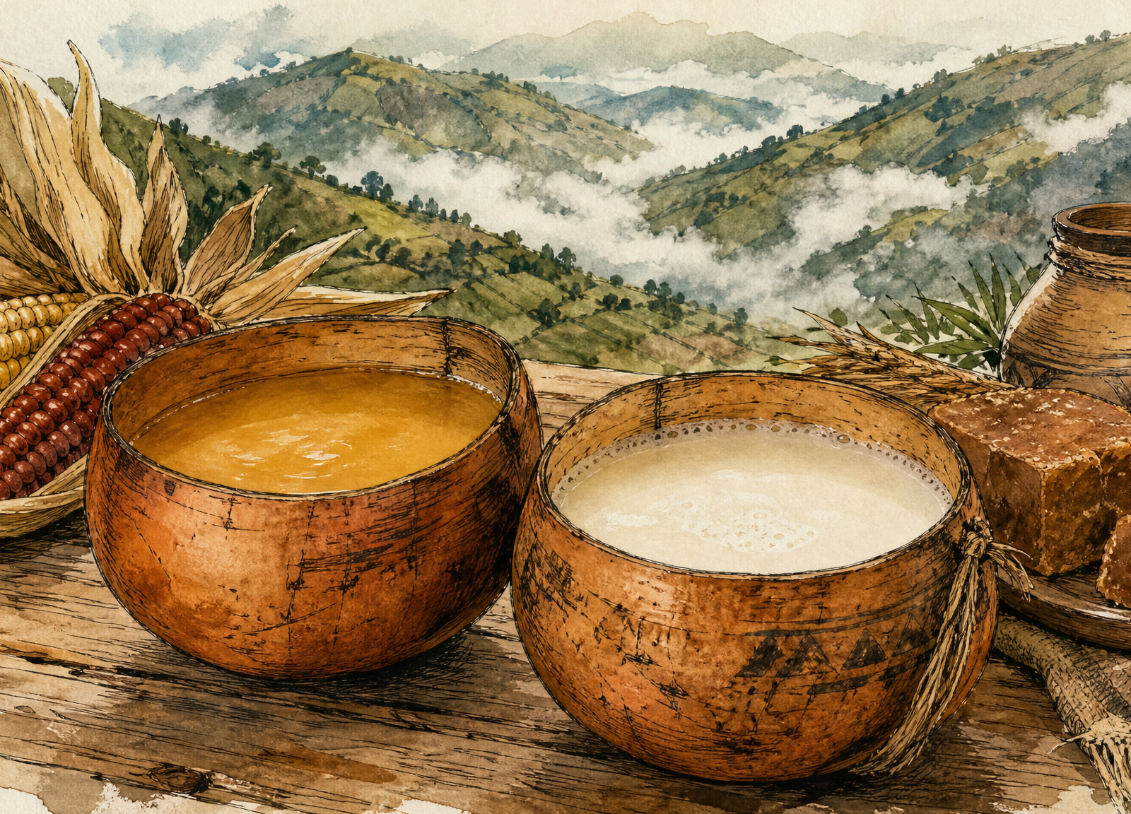 Chicha y masato: las bebidas ancestrales que aún se toman en Zipacón