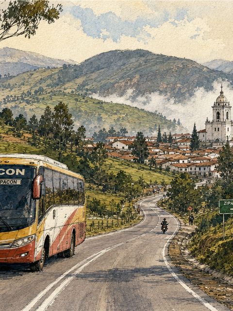 Cómo llegar a Zipacón desde Bogotá