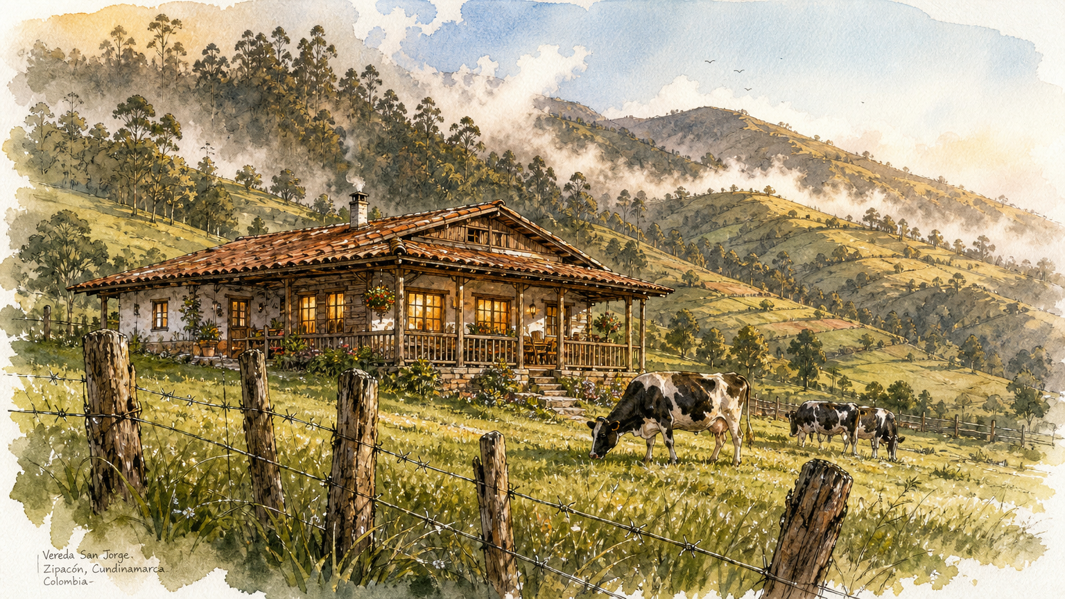 Fincas cerca de Bogotá: alojamiento rural en Zipacón, Cundinamarca