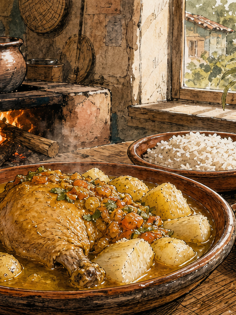 Gallina sudada en Zipacón: el sabor campesino que no se olvida