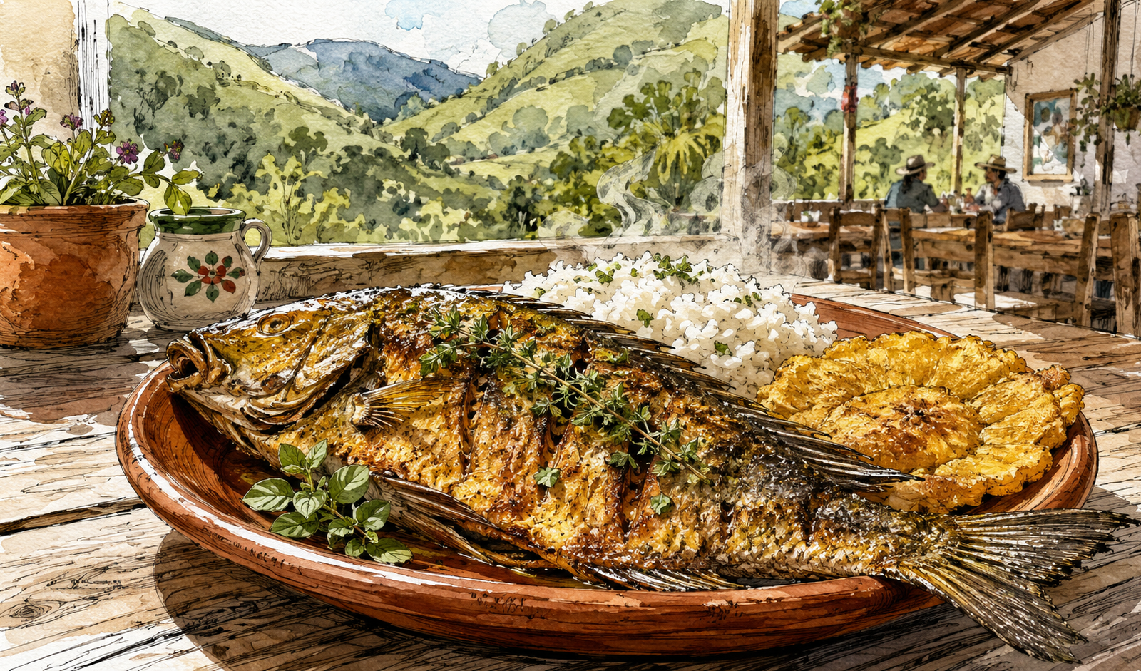 Mojarra al Horno en Zipacón: el restaurante escondido de la vía al Chircal
