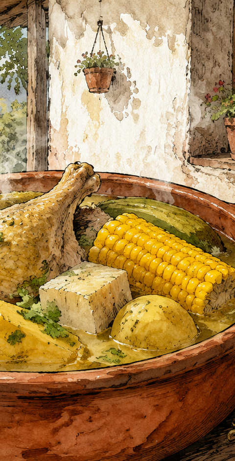 Sancocho de gallina en Zipacón: el sabor que sabe a domingo