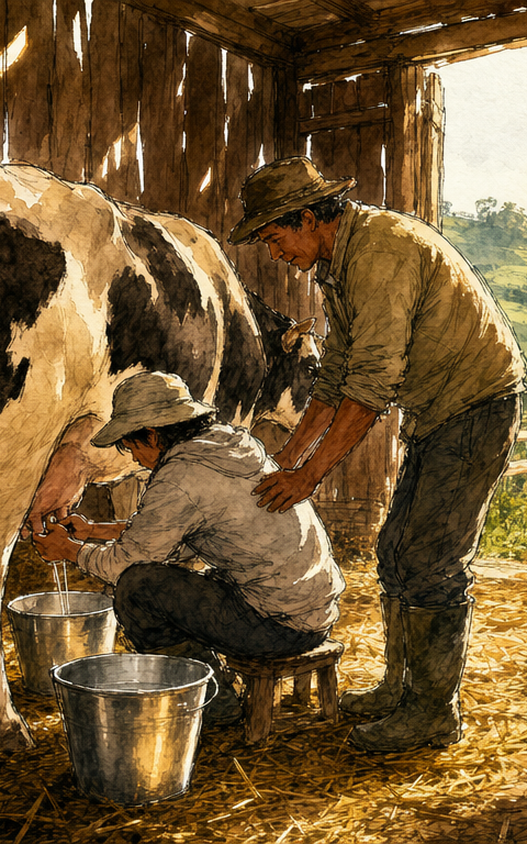 Experiencia de ordeño en la Hacienda Nebraska