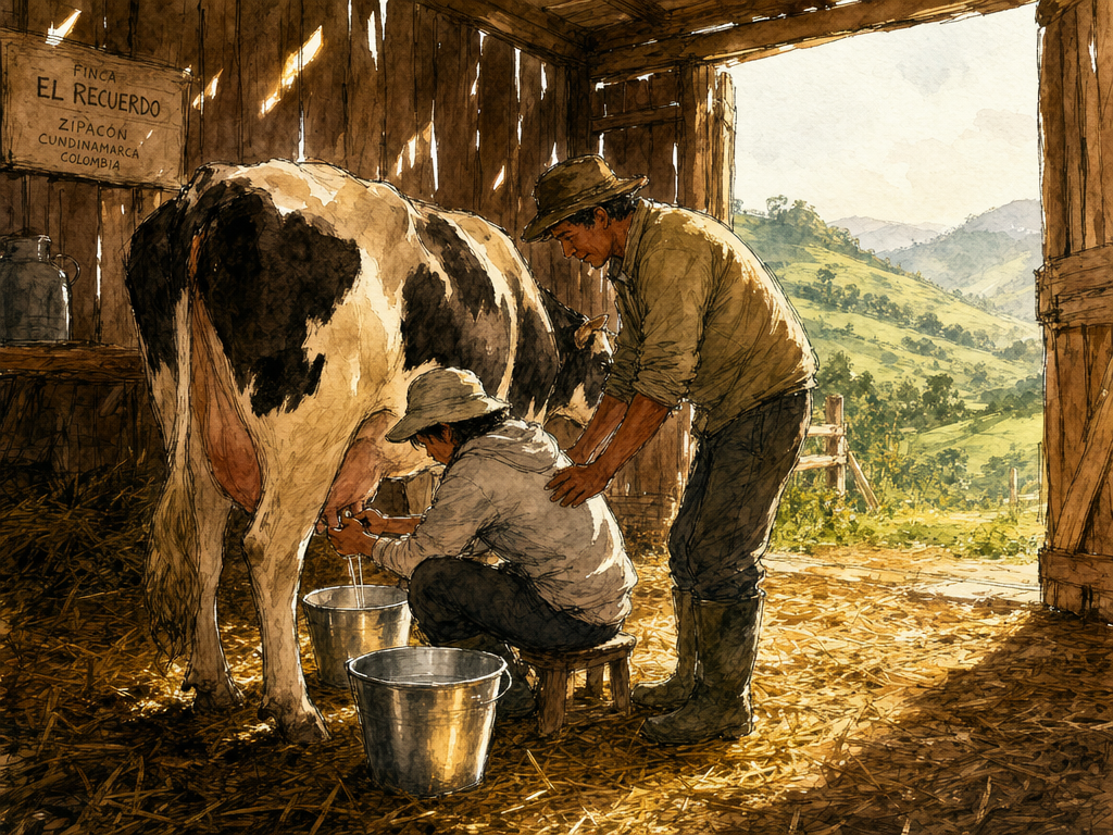 Experiencia de ordeño en la Hacienda Nebraska