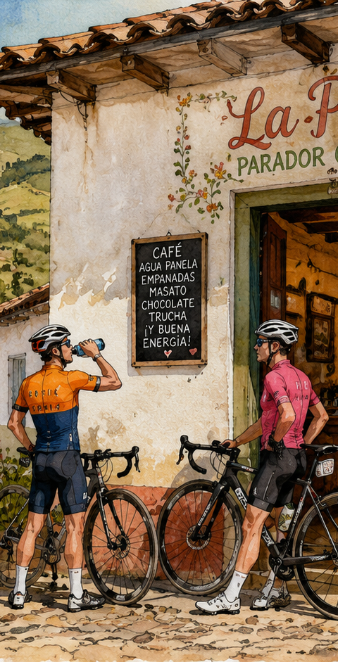 Parador Ciclístico La Paisa: el punto de encuentro de los ciclistas en Zipacón