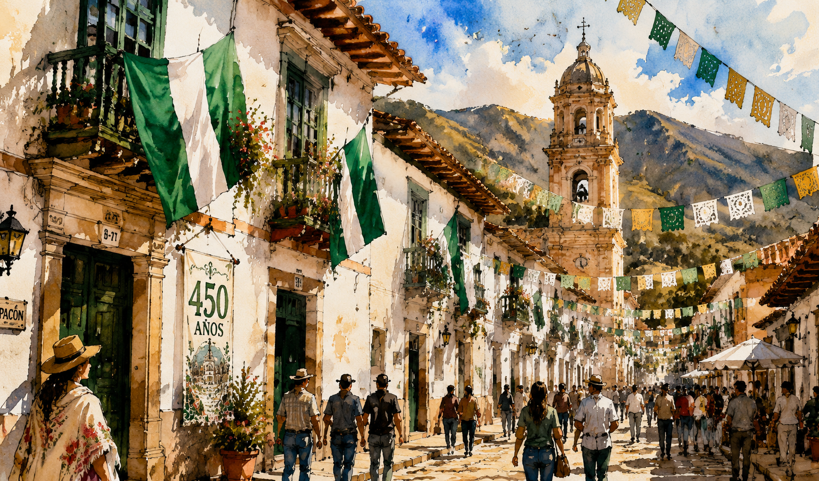 Zipacón cumple 450 años: la celebración más grande de su historia