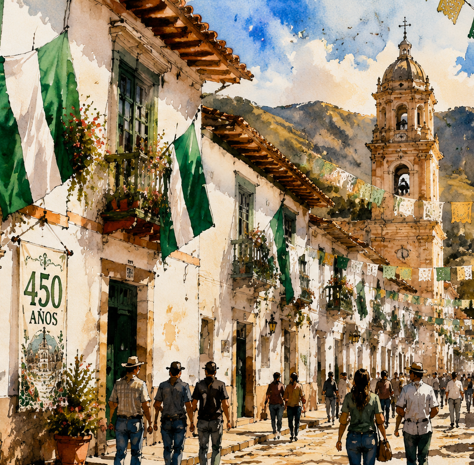 Zipacón cumple 450 años: la celebración más grande de su historia