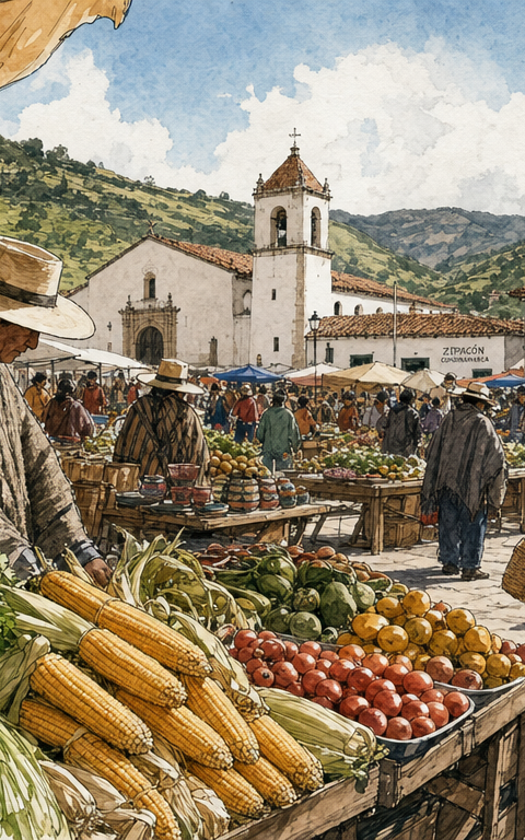 Mercado Campesino de Zipacón