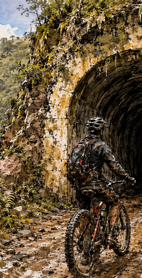 Ruta de ciclismo: El Chiscal - El Túnel - Zipacón - El Chiscal