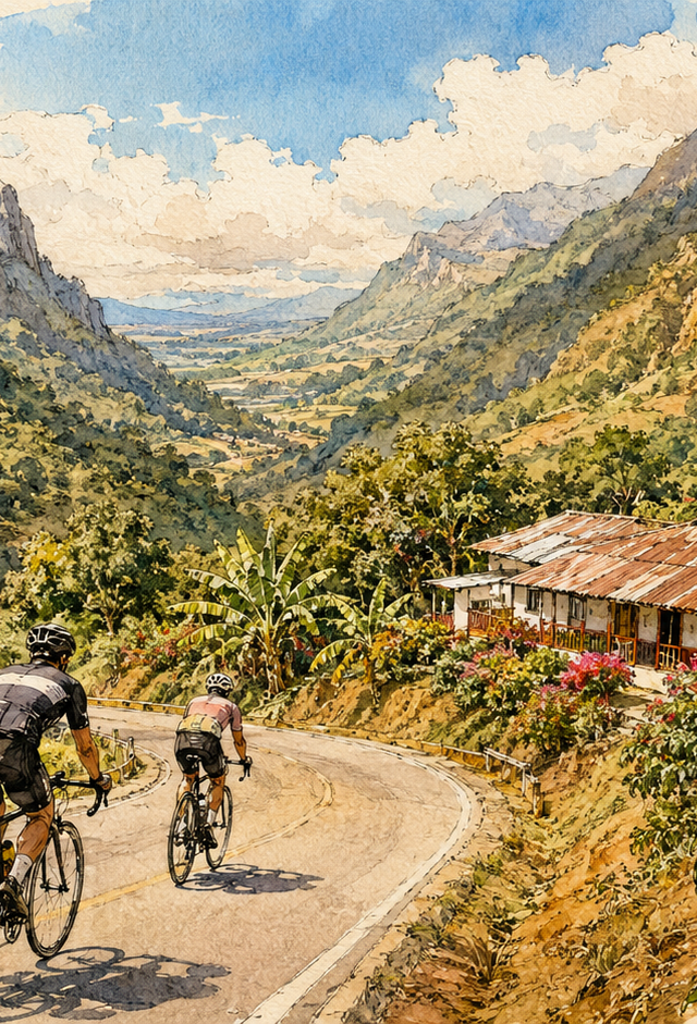 Ruta de ciclismo: Zipacón - Cachipay