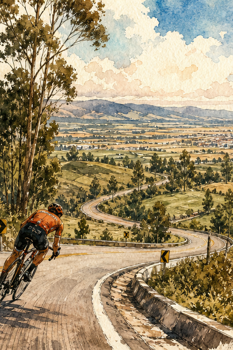 Ruta de ciclismo: Zipacón - La Florida - Facatativá