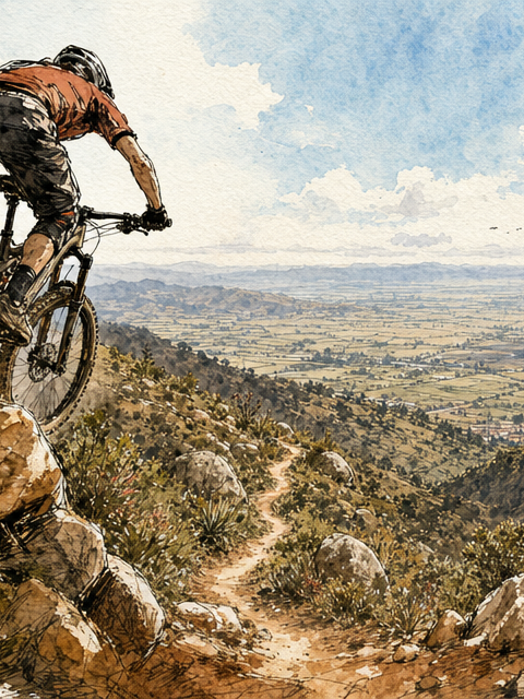 Ruta de ciclismo: Zipacón - La Florida (MTB)