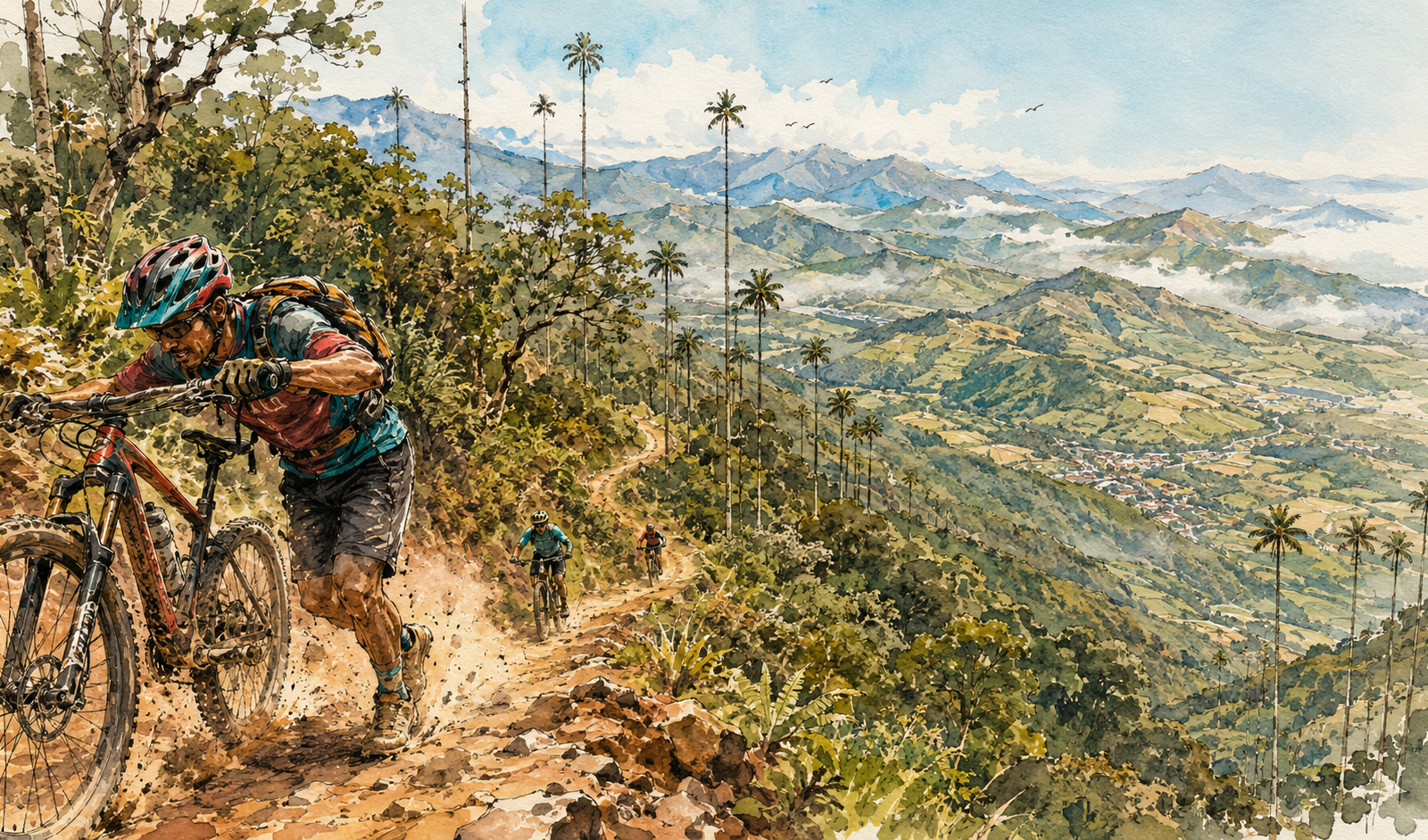 Ruta de ciclismo: Zipacón - Sebastopol - Cachipay - Zipacón