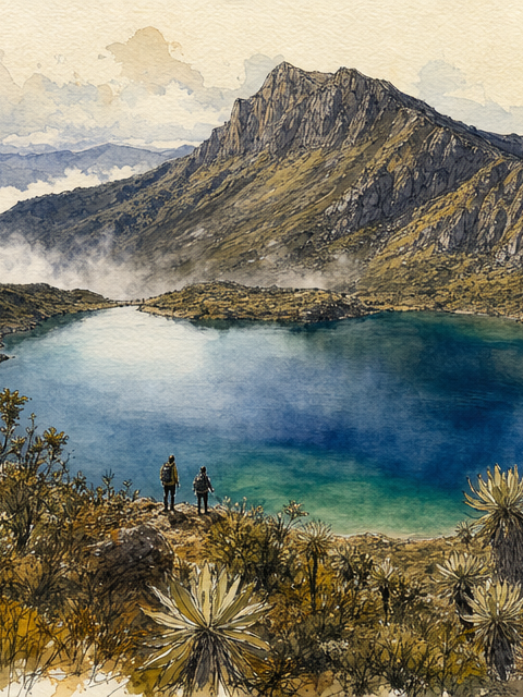Ruta de senderismo: Laguna de Tenasucá (Pedro Palo)